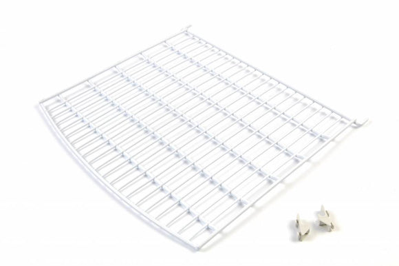 Polita cu 2 cleme, alba, pentru vitrina refrigerata Maxima 235L