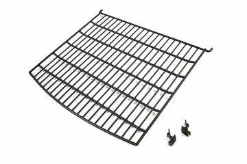 Polita cu 2 cleme, neagra, pentru vitrina refrigerata Maxima 235L