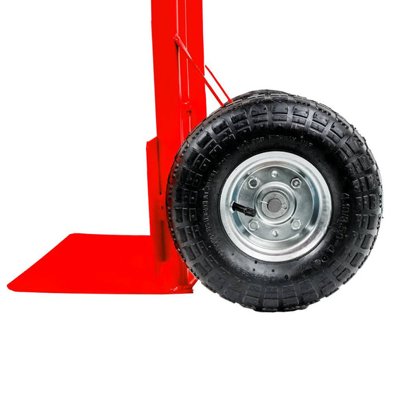 Carucior transport pliabil 2in1 depozit tip roaba 250 kg rosu