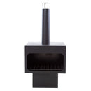 Semineu de gradina RedFire Jersey XL negru mat, cu horn, vazut in studio