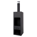 Semineu de gradina RedFire Jersey XXL negru, inalt, vazut in studio