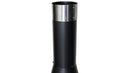 Cosul negru al semineului RedFire Kingston Medium, cu inel din inox