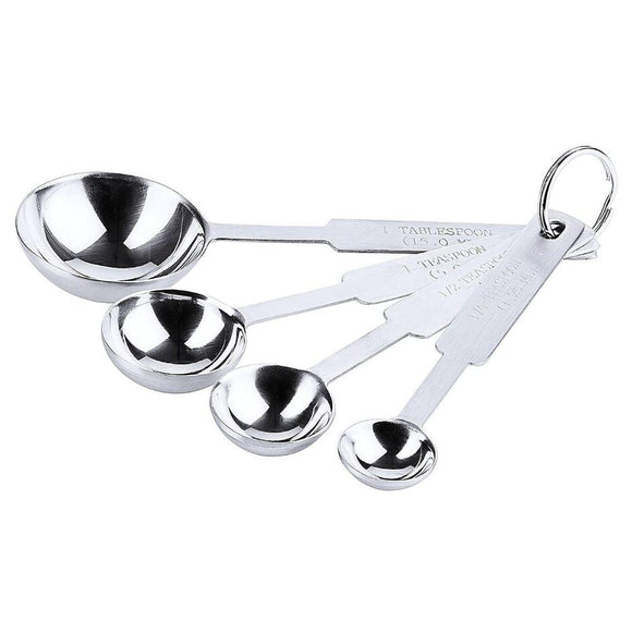 Set 4 lingurite inox pentru masurat, 13 cm - eurogastro.ro