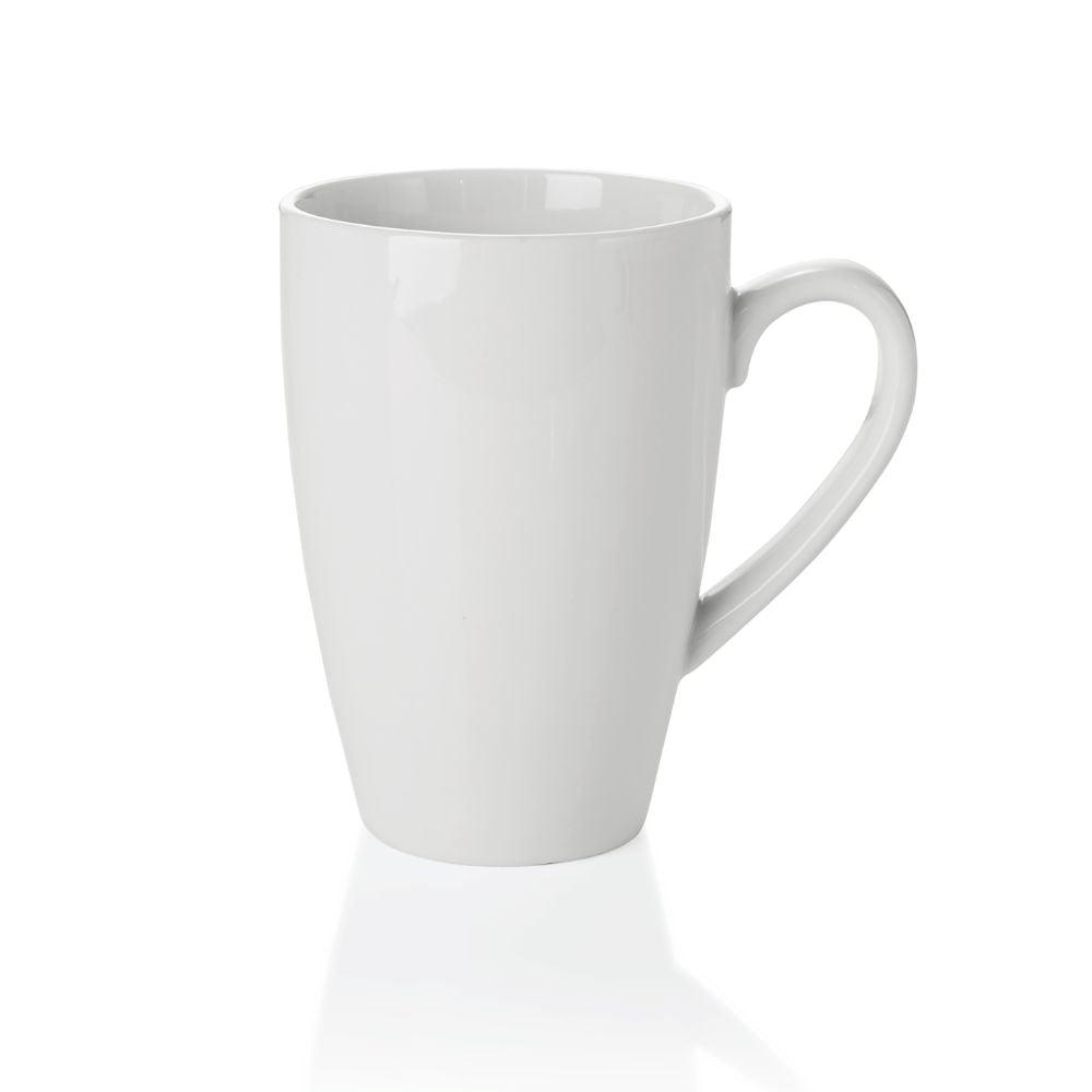 Set 6 cani portelan alb 450 ml. - eurogastro.ro