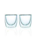 Set 2 pahare espresso 70 ml, sticla cu pereti dublii-2