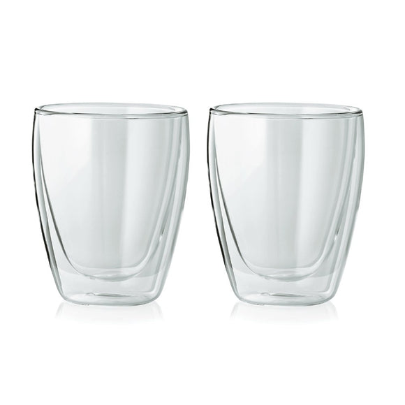 Set 2 cesti cappucino 230ml, sticla cu pereti dublii