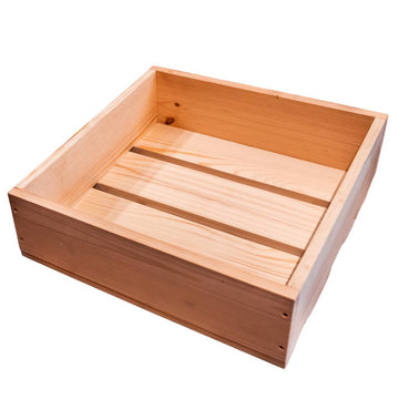 Cutie din lemn pentru paine, legume si fructe 40x37x11 cm
