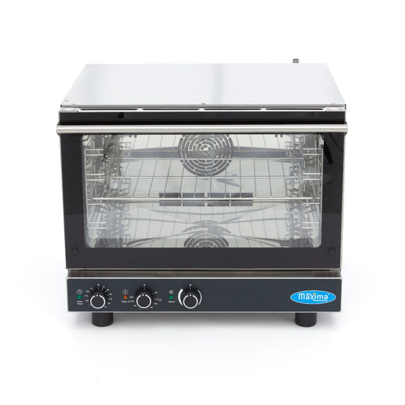Cuptor combi steam Maxima, cap. 4 tavi (GN 1/1 / 60 x 40cm), aburi, analogic, 5,8 kW, 380V
