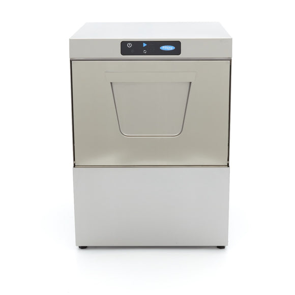Masina de spalat vase sub blat Maxima, cos 50x50 cm, pompe evacuare, clatire si detergent, afisaj digital, 380V