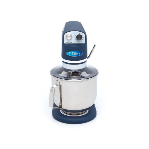 Mixer planetar Maxima, 7L, 2kg aluat, 350 W, albastru otel mat
