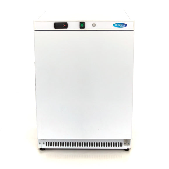 Congelator vertical Maxima, 200 litri, 2 polite fixe, alb, 302 W
