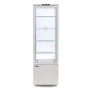 Vitrina refrigerata, 235 Litri, cu iluminare, H 170 cm, alb-2