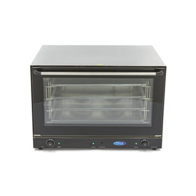 Cuptor electric pentru 4 tavi (60x40 cm), analogic, convectie, aburi, timer, 6,4 kW, 380V - 0