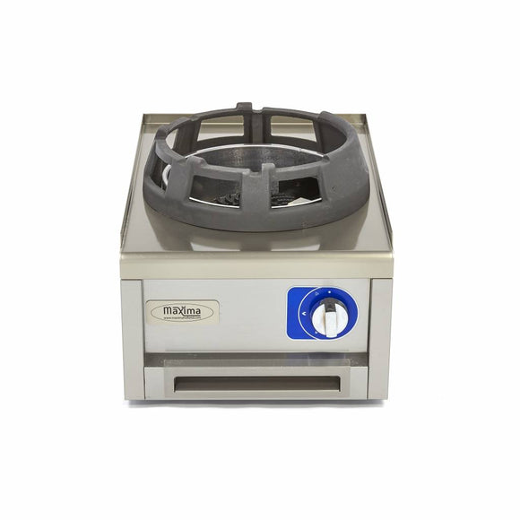 Arzator wok pe gaz Maxima, inel Ø28cm, linia 600, 40cm, 12kW