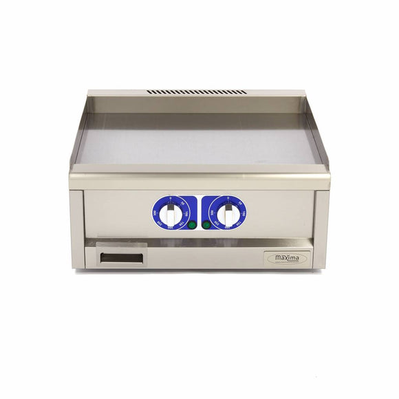 Plita fry top electric Maxima, neted, linia 600, 60cm, 380V, 4,5kW