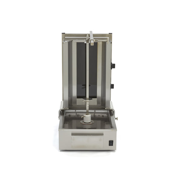 Aparat pentru shaorma si kebab Maxima, 2 arzatoare, 20kg carne, electric, 3kW