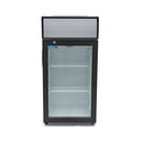 Vitrina refrigerata 0°C /+10°C, 80 Litri, cu caseta luminoasa, 2 grilaje, racire ventilata-2