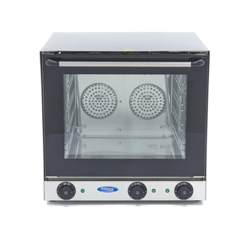 Cuptor electric pentru 4 tavi (43.5x31.5 cm), analogic, cu grill, convectie, aburi, timer, 2.62 kW, 230V