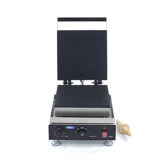 Aparat de copt vafe Maxima, 1 vafa stroopwafel, 1,9 kW