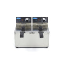 Friteuza electrica de banc 2x4L, 2 cosuri, 230V, 5kW Friteuza electrica dubla cu o