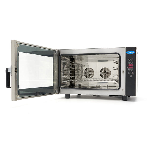 Cuptor combi steam, cap. 4 tavi (GN 1/1 / 60 x 40cm), aburi, digital, 6,5 kW, 380V