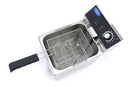 Friteuza electrica de banc, 8L, 1 cos, 230V, 3,25kW Cu aceasta friteuza de inalta