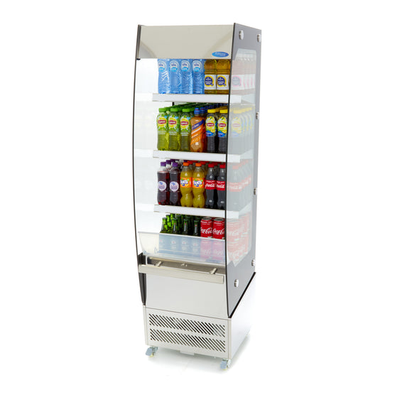 Vitrina refrigerata deschisa Maxima, 220 litri, 50x50 cm, H 174cm, 230V