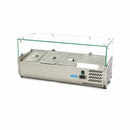 Vitrina refrigerata de banc pentru ingrediente Maxima, 95cm, 3 cuve GN 1/3, 87 litri, 230V