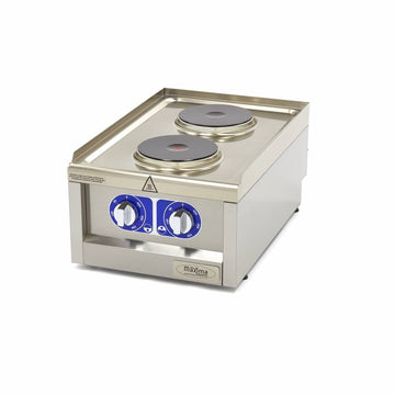 Masina de gatit electrica cu 2 plite Maxima, linia 600, 40cm, 230V, 3,5kW