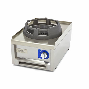 Arzator wok pe gaz Maxima, inel Ø28cm, linia 600, 40cm, 12kW