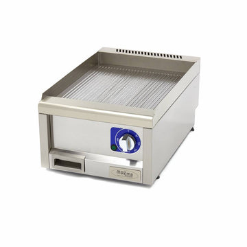 Plita fry top electric Maxima, striat, linia 600, 40cm, 230V, 3kW