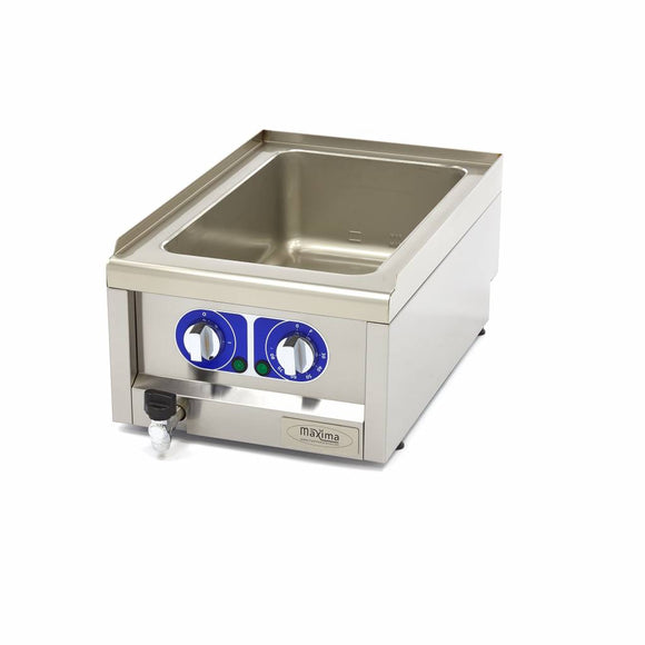 Bain Marie electric Maxima, linia 600, 40cm, robinet de golire, 1,5kW