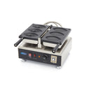 Aparat de copt vafe rotativ Maxima, 3 vafe in forma de vulva, 1,56 kW