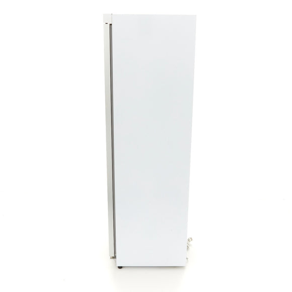 Frigider cu usa sticla, 0/+8 °C, 400 Litri, alb