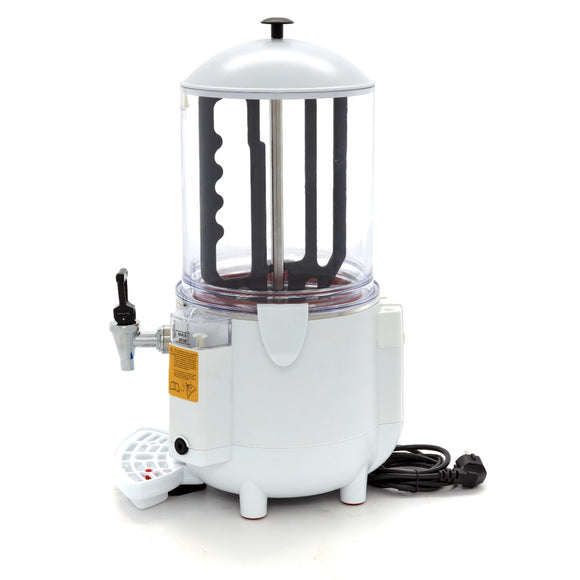 Dozator de ciocolata calda - 10L, alb, incalzire tip bain marie pe aburi