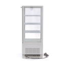Vitrina refrigerata de banc, 78 Litri, cu iluminare, H 96 cm, negru-3