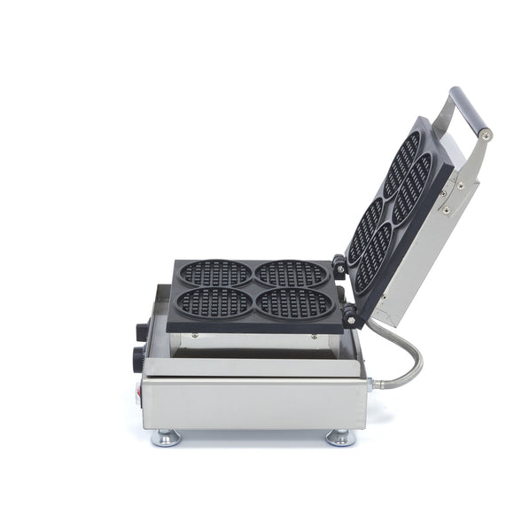 Aparat de copt vafe - 4 mini rondele, dimensiune vafe: Ø 110 x 16mm