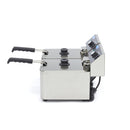 Friteuza electrica de banc 2x4L, 2 cosuri, 230V, 5kW Friteuza electrica dubla cu o