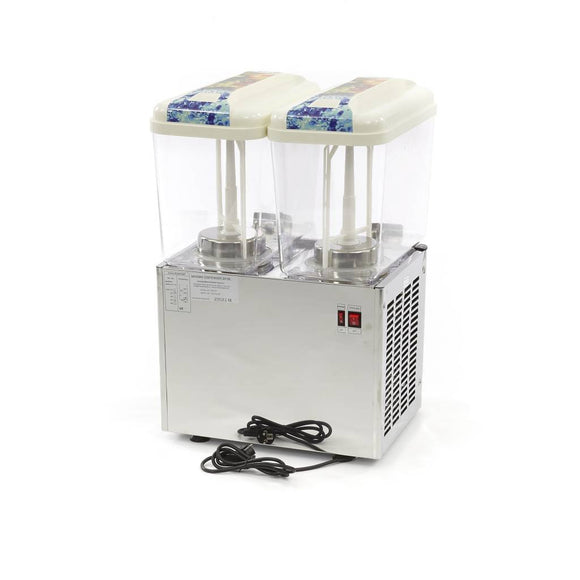 Dozator refrigerat pt bauturi 2x18L, cu sistem de amestecare