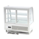 Vitrina refrigerata de banc 0°C /+12°C, racire ventilata, iluminare LED, cap. 100 Litri, latime 68 cm, alb-4