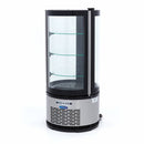 Vitrina refrigerata de banc 0°C /+12°C, model rotund, racire ventilata, cap. 100 Litri, H 103 cm-1
