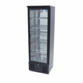 Vitrina refrigerata 0°C /+12°C, 342 Litri, 5 grilaje, racire ventilata, negru