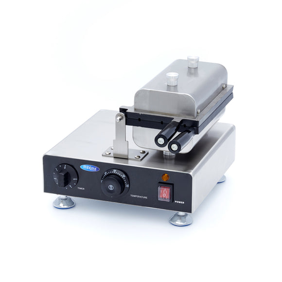 Aparat de copt vafe - 3 acadele inimioare cu emoticoane, dimensiuni vafe: L14 x A4 x H2cm