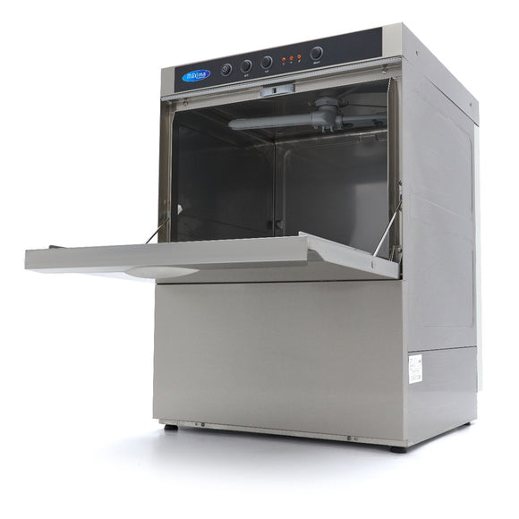 Masina de spalat vase sub blat Maxima, cos 50x50 cm, pompa de clatire, 380V, 5,56kW