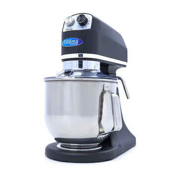 Mixer planetar Maxima, 7L, 2kg aluat, 350 W, negru mat