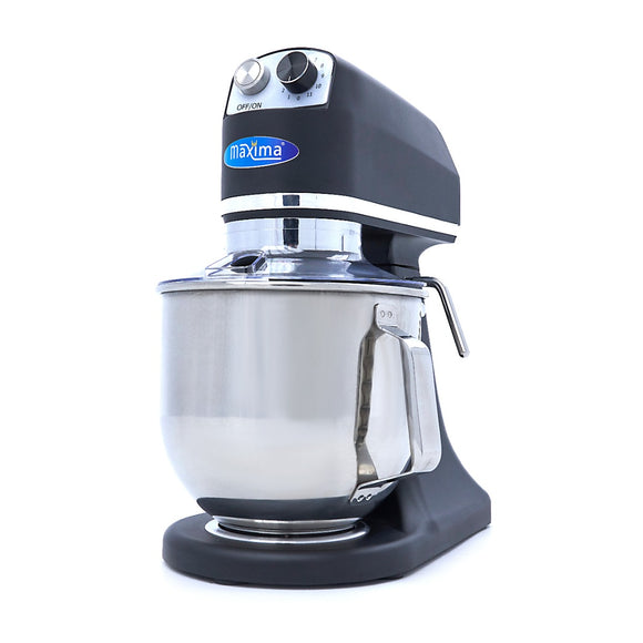 Mixer planetar Maxima, 7L, 2kg aluat, 350 W, negru mat