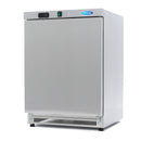 Congelator vertical Maxima, 200 litri, 2 polite fixe, inox, 302 W