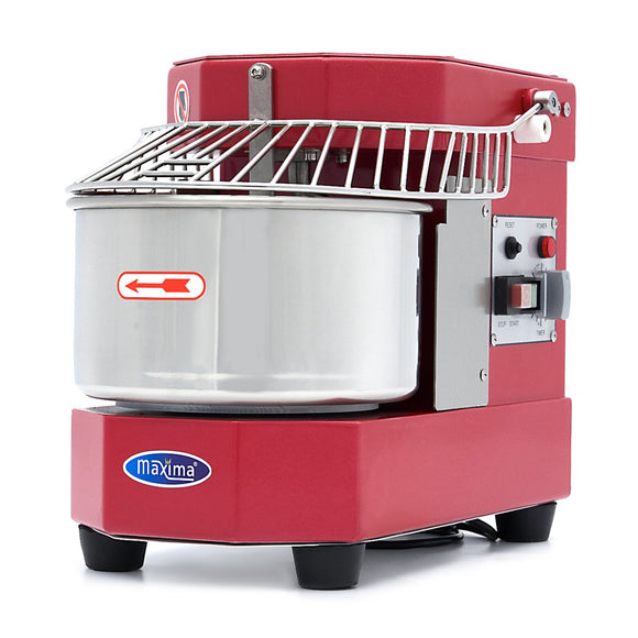 Malaxor de aluat Maxima, 8L, 4,5kg aluat, 450 W, rosu zmeura