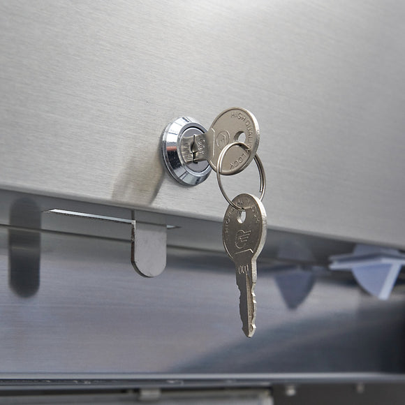 Frigider inox cu usa sticla, 0/+8 °C, 600 Litri, GN 2/1, agent frigorific ecologic R290 - clasa energetica C