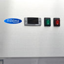 Frigider inox cu 2 usi sticla, 0/+8 °C, 1200 Litri, GN 2/1, agent frigorific ecologic R290 - clasa energetica C-7